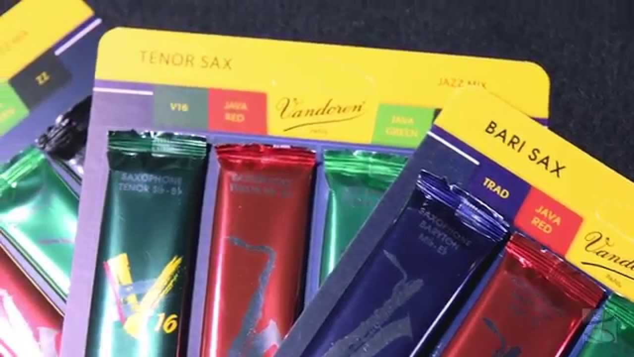 Vandoren Tenor Sax Reed Comparison Chart