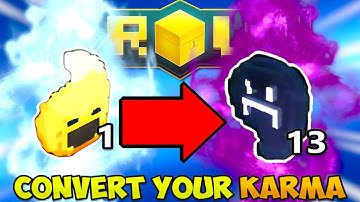 How to Convert Positive Karma to Negative Karma in Trove (secret crafting recipe)