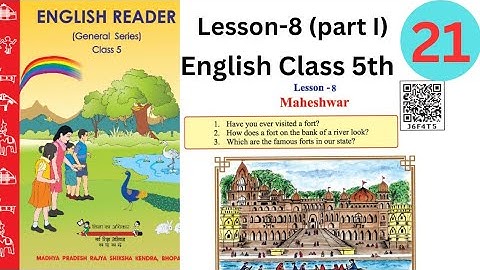 Lesson 8 Maheshwar Class 5th  English Reader ||full Explanation | mp board question and answers