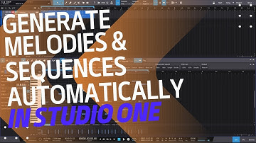 How to Generate Melodies & Sequences Automatically in Studio One