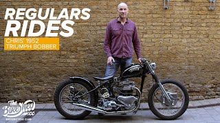 Regulars Rides: Chris' Shed Built 1952 Triumph Bobber