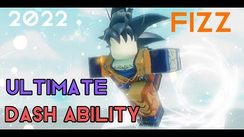 Ultimate Dash Ability | ROBLOX STUDIO | Working 2022!