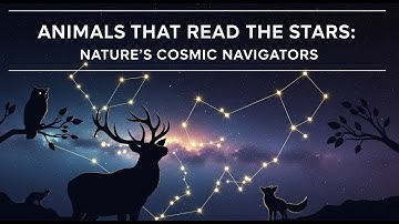 Animals That Read the Stars: Nature’s Cosmic Navigators #nature #science #astronomy #wildlife #stars