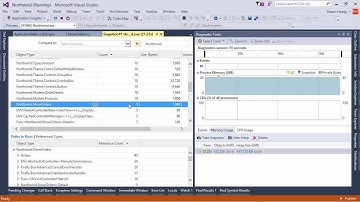 Using Visual Studio Diagnostic tools to investigate memory issues