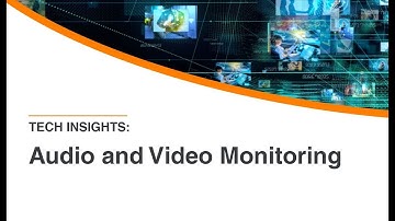 Audio and Video Monitoring for IP Networks