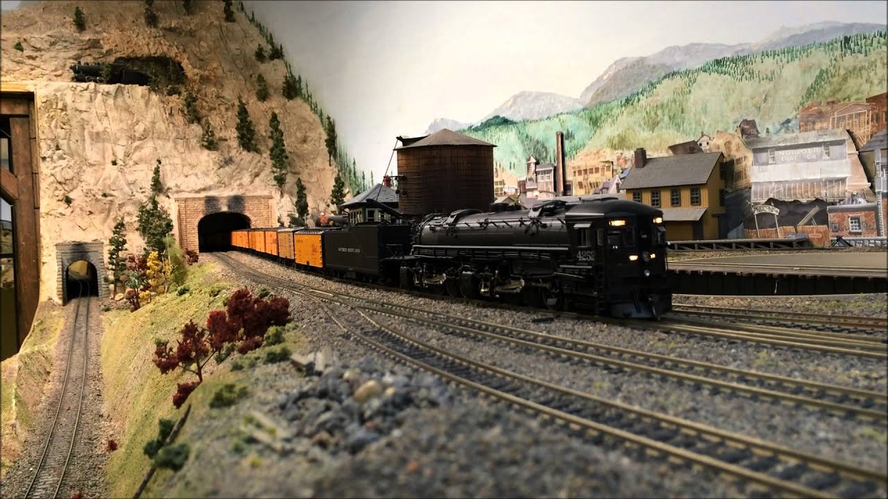 Cab Forwards on the High Sierra Model Railroad YouTube