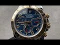 Rolex Daytona Blue Dial 116523-0045 - Rolex Certified Pre-Owned Watch Review