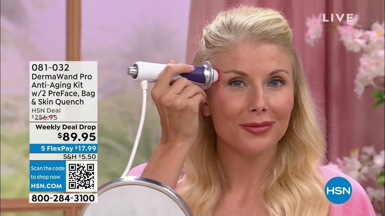DermaWand Pro AntiAging Kit with 2 PreFace, Skin Quench YouTube
