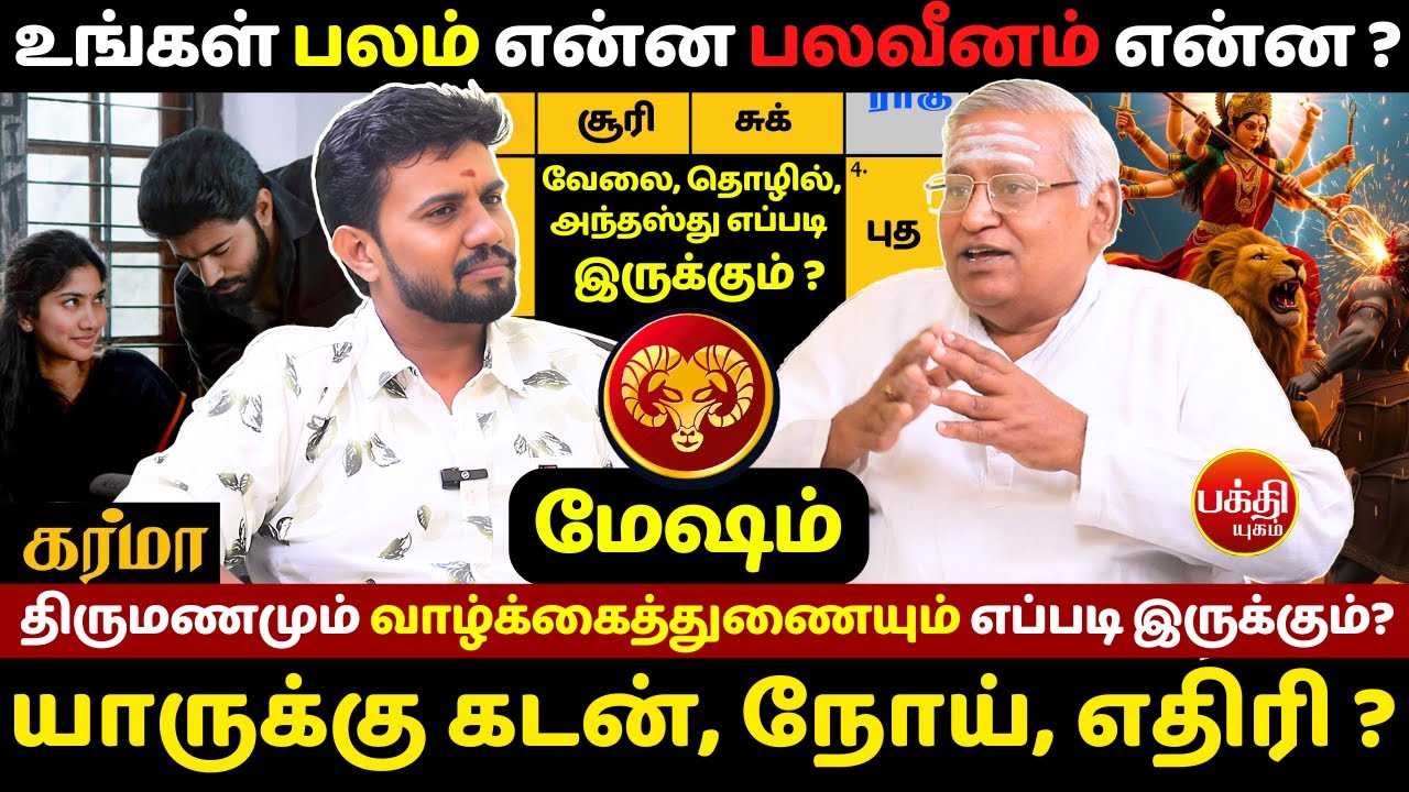 மேஷம் நண்பர்கள் தான் மறைமுக எதிரிகள் | Mesham | Mesha Rasi | Rasipalan | JMS Chandramouli | Jothidam