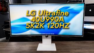 5K2K At 120Hz Testing The Lg 40U990A Ultrafine Monitor With Thunderbolt 5