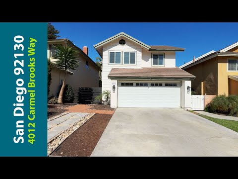 4012 Carmel Brooks Way, San Diego, CA home video tour