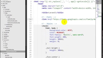 mvc laravel | laravel bangla project_02