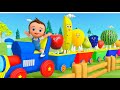 Fruits &amp; Vegetables For Toddlers Nursery Rhymes Learning Fruits Names For Kids Cartoons Учим Фрукты