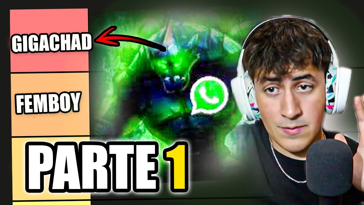 TIER LIST DE CAMPEONES DE LEAGUE OF LEGENDS (Parte 1)