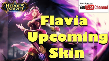 Heroes Evolved Flavia Upcoming Skin | 4K