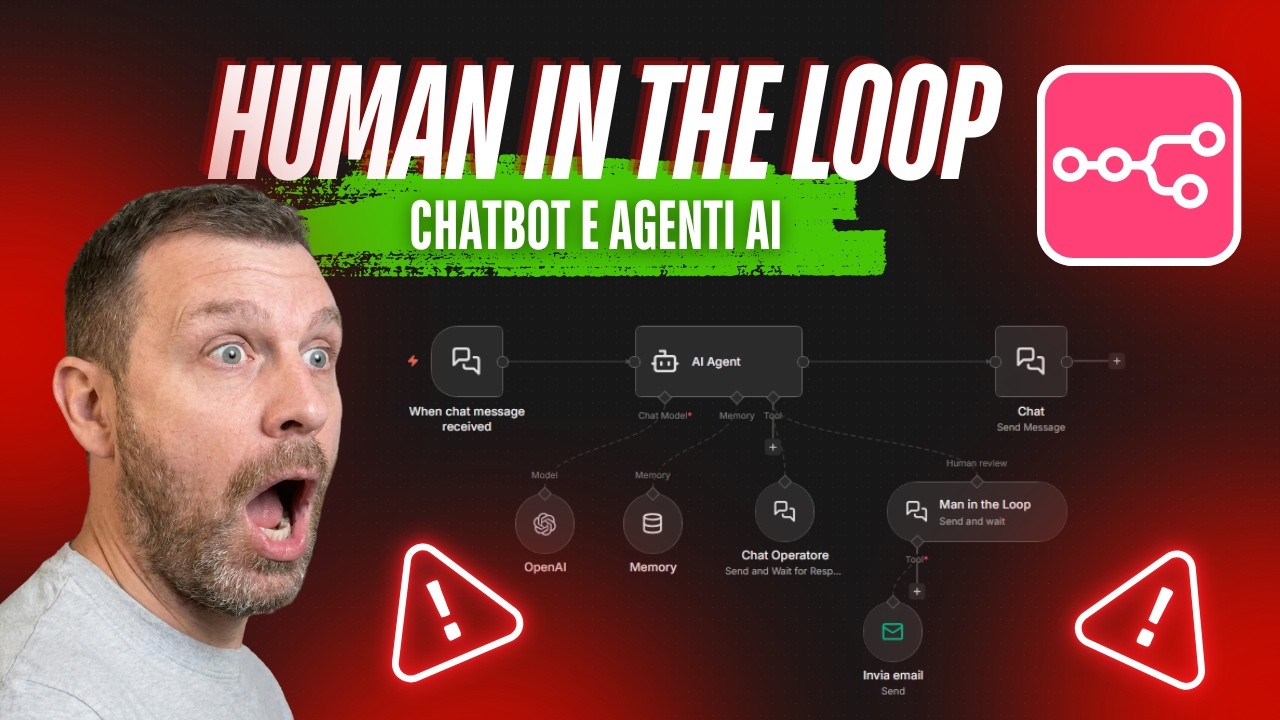 HUMAN IN THE LOOP su N8N: Come tenere il CONTROLLO di Chatbot e Agenti ...