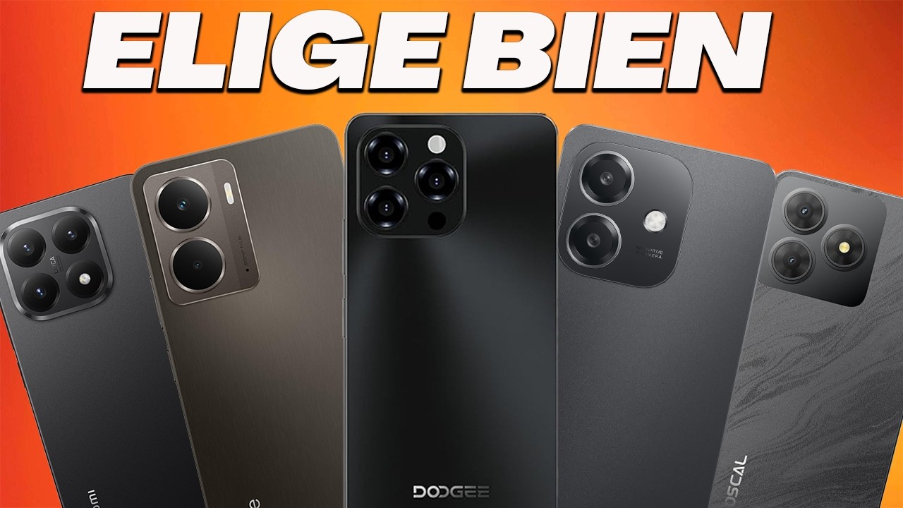 Los ÚNICOS móviles BARATOS que comprar en 2026