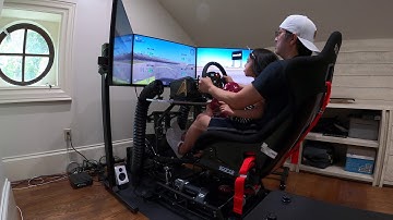 DOFReality H3: Project Cars 2 gokarting with my daughter
