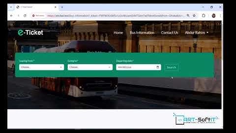 Online Bus Ticket Booking System
