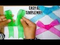 Cara Melipat Simpul Pita Cepat & Mudah || How to Make Easy Bow Tutorial
