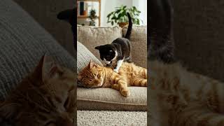 My cat's got some serious ninja skills! 😼⚡ #cat #ninja #viral #fun #funny #trending #love #comedy