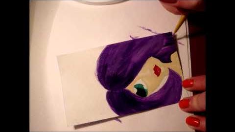 Mixed Media Index Card A Day #16