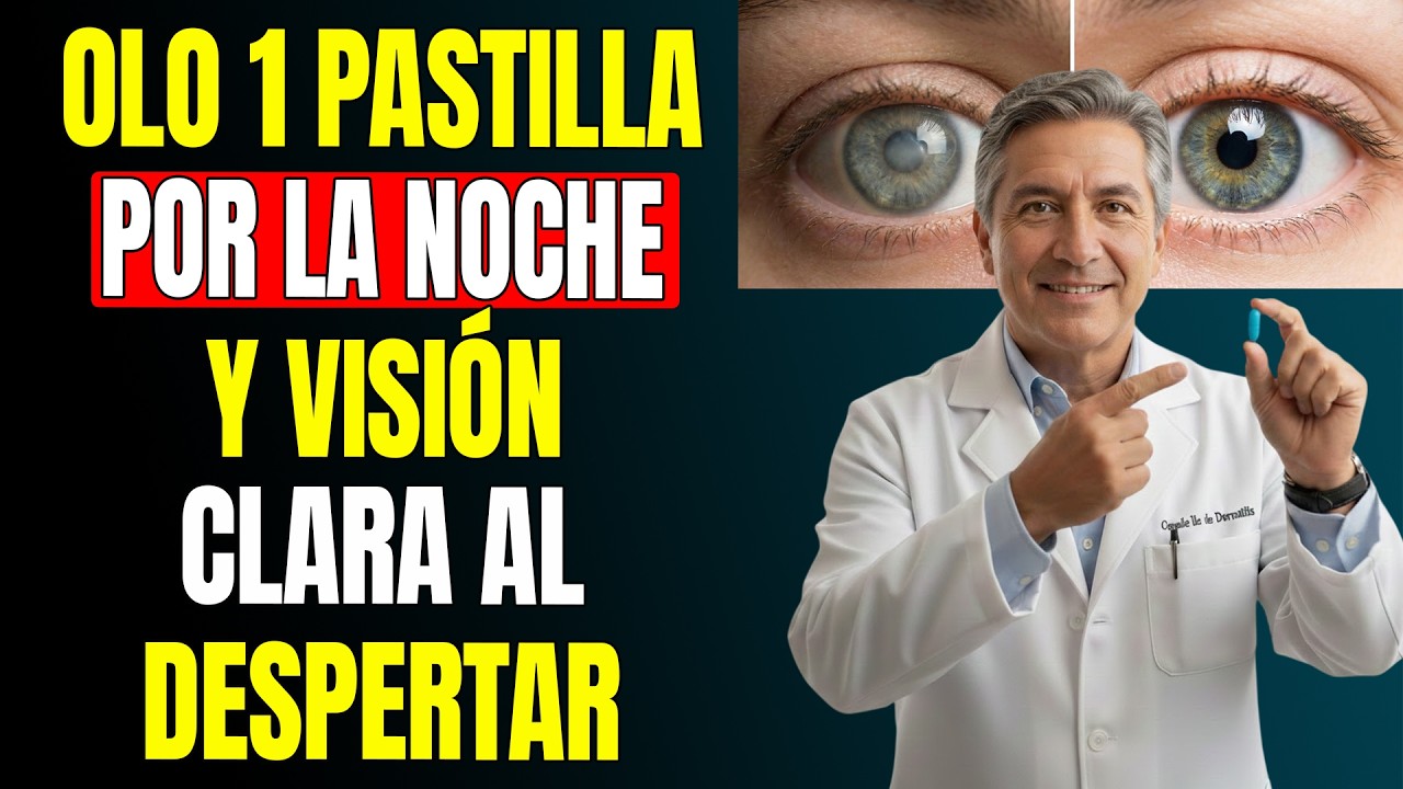 ¿Neblina en tus Ojos? La Supervitamina Natural que Repara La Visión Mientras Duermes