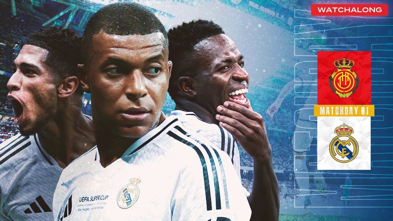 Mallorca vs Real Madrid Live Reaction & Watchalong! Mbappe's La Liga Debut!