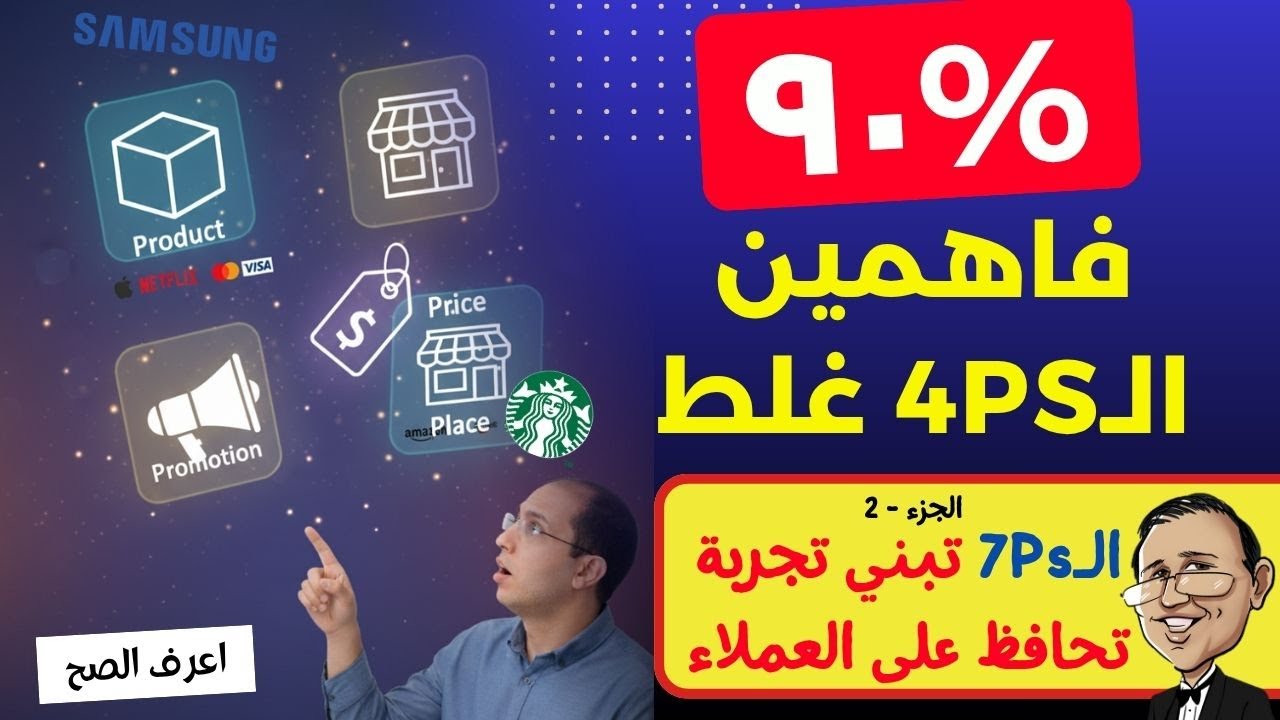 الـ4Ps سر كل منتج ناجح… بس 90% بيفهموها غلط ! | قهوة المندوبين