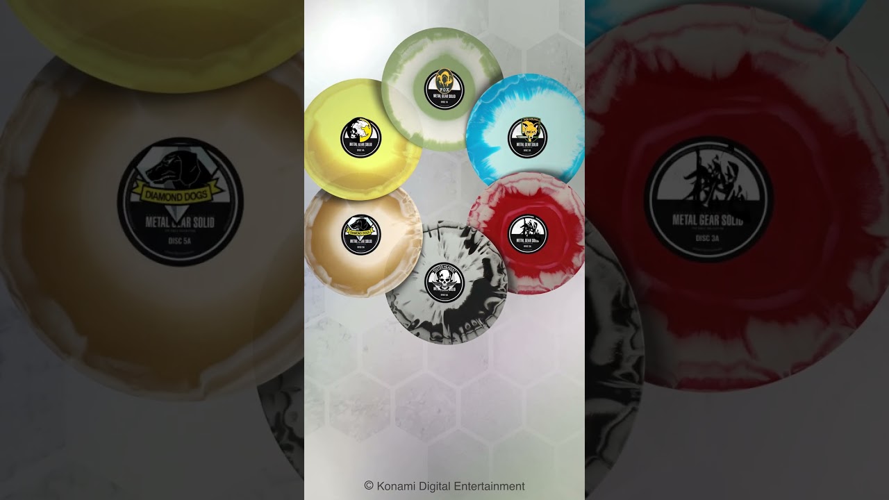 Metal Gear Solid series #vinyl collection - Limited Edition via