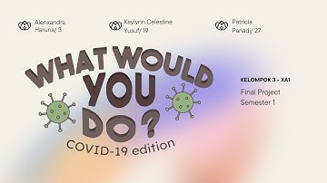 Final Project Informatika | Kelompok 3 X MIPA 1 | "What Would You Do? COVID 19 Edition"