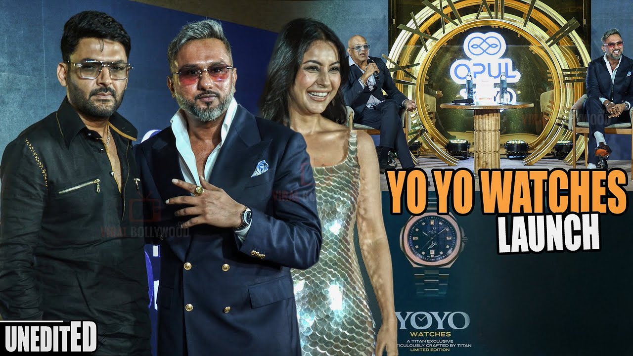 UNCUT - YO YO Honey Singh Launched his First Brand | Yo Yo Watches | Shehnaaz Gill, Kapil Sharma