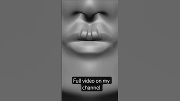 Zbrush sculpting timelapse #zbrush #art #animation #anatomy #sculpting #3dsculpting #zbrushsculpting