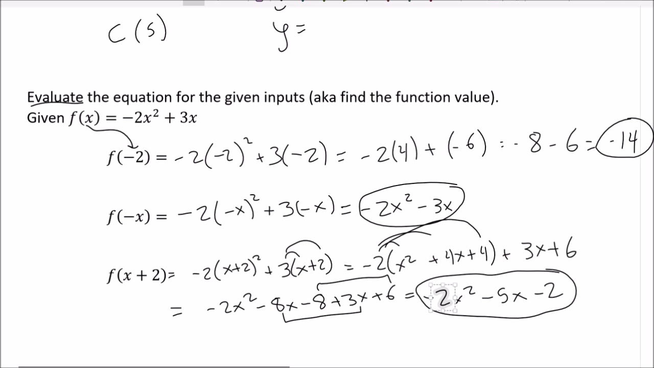 IB Maths, Unit 2, Lesson 3, Functions and domain - YouTube