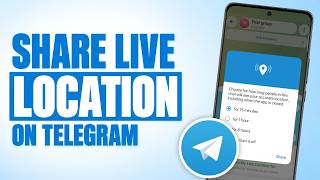 How To Share Live Location on Telegram screenshot 1