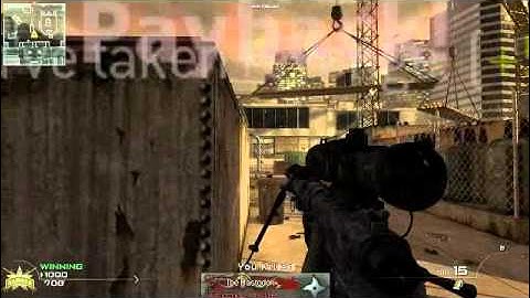 MW2 TheVideoLan Play At The Night With Intervention PWN!!!
