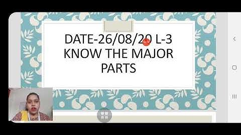 1C- Computer-26/08/20-L3-Know the major parts#@SFS Narengi
