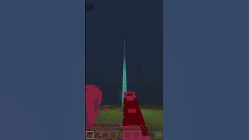 Minecraft slime block and bed mlg #minecraft #minecraftpe #minecraftshorts