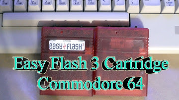Commodore 64 EASY FLASH 3 Cartridge - MUST Have C64 items
