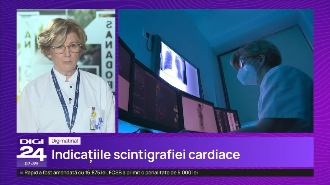 Scintigrafia cardiacă – Dr. Ruxandra Vlădescu | Centrul Oncologic SANADOR