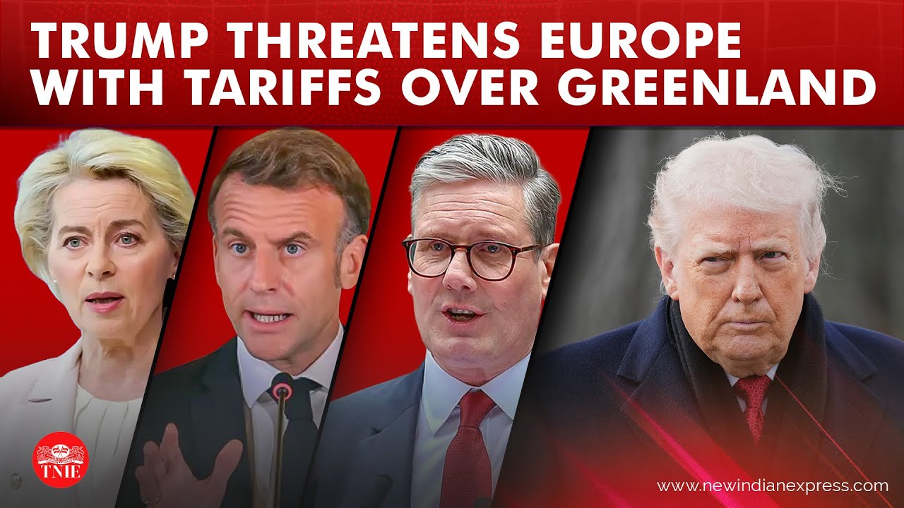 Trump threatens new tariffs on 8 European countries over Greenland row ...