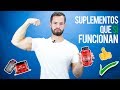 SUPLEMENTOS QUE SÍ FUNCIONAN II CREATINA II PROTEÍNA II CAFEÍNA