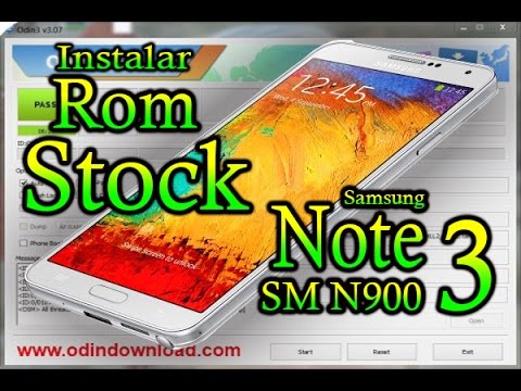 ►►Como instalar rom stock  galaxy note 3 SM N900  en español 2017 mediafire▐AGR 06▐