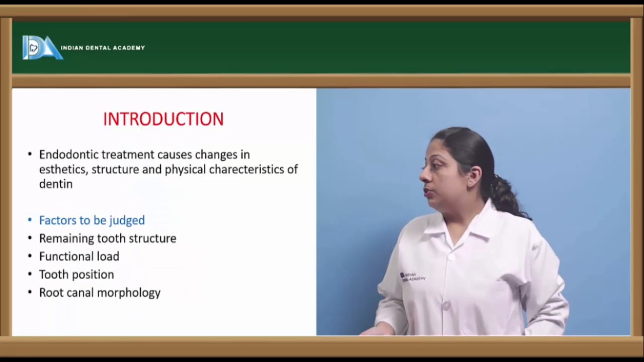 Endodontics Lectures For Dental Students Youtube