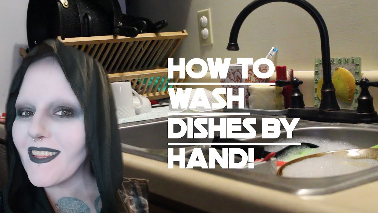 How to Wash Dishes by Hand YouTube