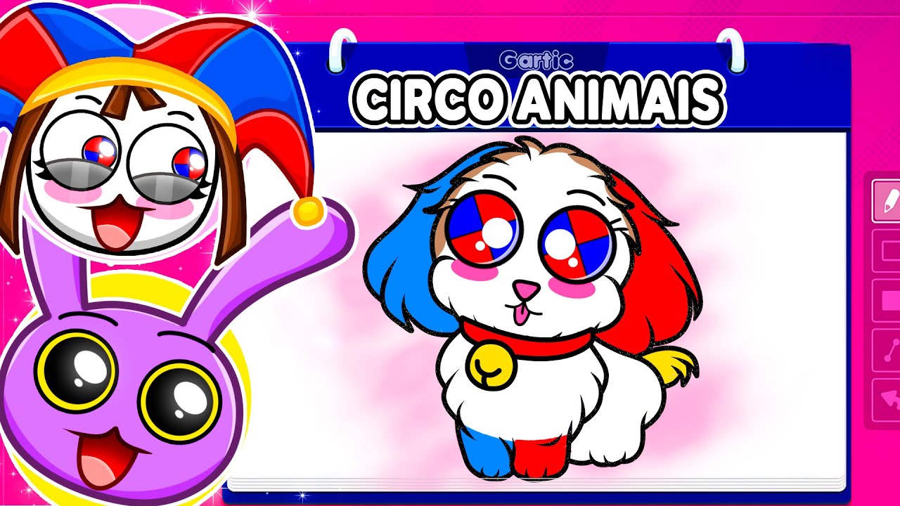 Circo Digital virou ANIMAIS no Gartic Phone!