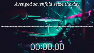 AVENGED SEVENFOLD SEIZE THE DAY - DRUMLESS