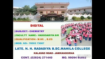 Lecture - 2 B.Sc. Chemistry Sem - 5 Paper - 503 Chapter : Free energy and Chemical equilibrium