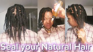 😲How to seal and refresh your Protective style.