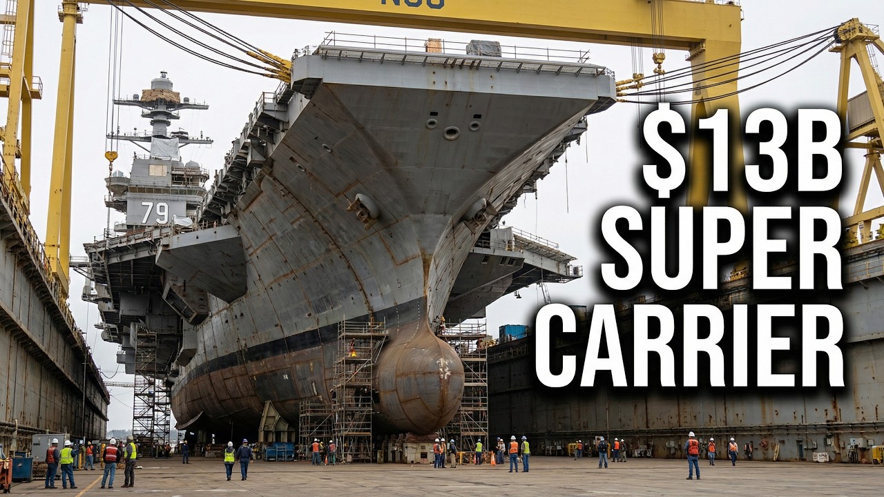 How the USS John F. Kennedy (CVN-79) Was Built — Inside America’s $13B ...